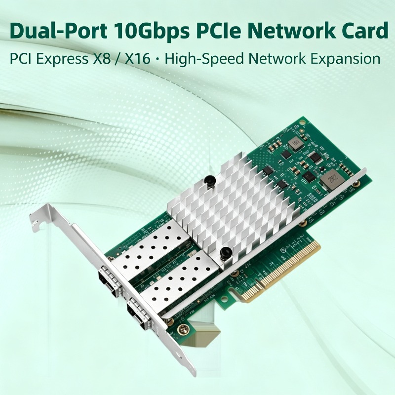 10Gb Sfp+ Pcie Network Card Dual Port - X520-DA2 82599EN 10G SFP+ Çift Portlu