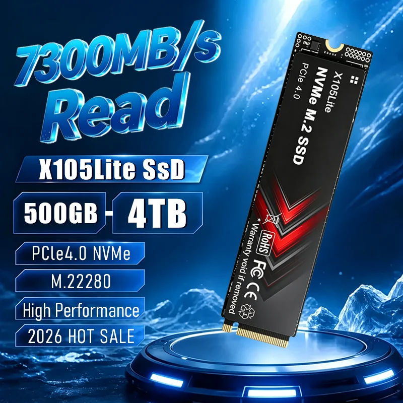 YENİ X105Lite 500GB-4TB PCIe 4 - M.2 Nvme 4Tb Pcie 4.0 Ssd incelemesi ve fiyatı