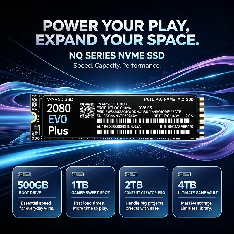 Oyun için Tasarlanmış Dahili S - M.2 Nvme 4Tb Pcie 4.0 Ssd incelemesi ve fiyatı