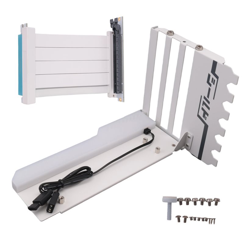 İnce Dokulu, Dikey GPU Montaj  - Pcie 4.0 X16 Riser Cable 90 Degree incelemesi ve fiyatı